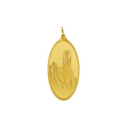Minted Bar - Pendant Gold